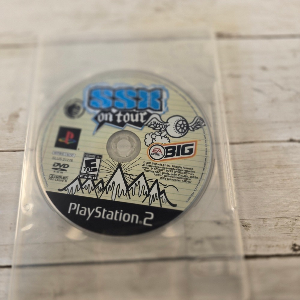 SSX On Tour Sony PlayStation 2 PS2 EA Sports BIG 2005 Snowboarding Game Disc